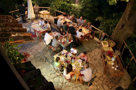 Ristorante Dondoli, a Tuscany restaurant in central Chianti offering a unique take on Tuscan cuisine